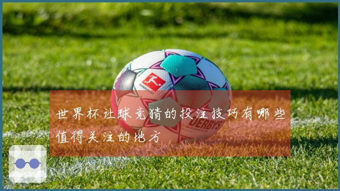 世界杯让球竞猜的投注技巧有哪些值得关注的地方